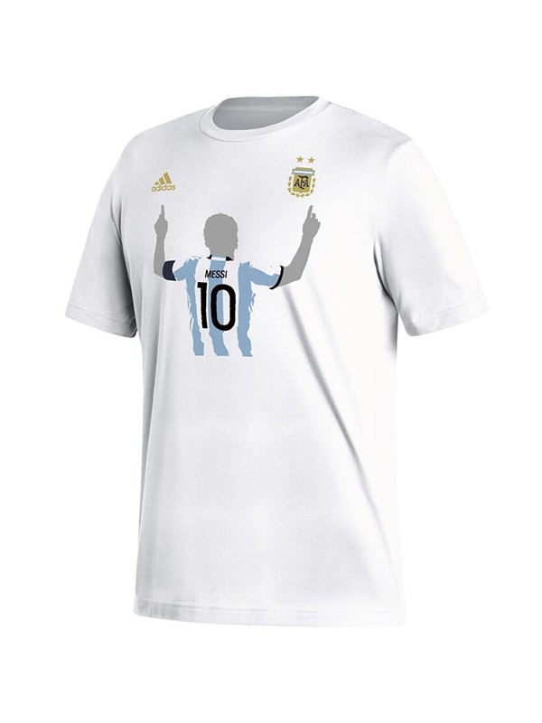 Argentina championnat Messi formation maillot de football uniforme hommes sportswear football blanc kit hauts sport chemise 2023